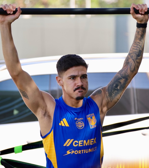 Zwarg estuvo trabajando con el equipo de cara al partido ante Cruz Azul. (Foto: Tigres)