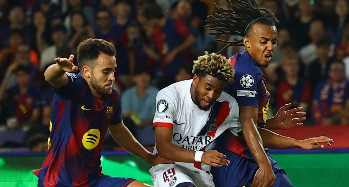 Barcelona se enfrentó a PSG en la J2 de la Champions League (Reuters)