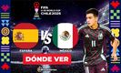 Consulta la previa de España vs. México Sub-20 para ver EN VIVO Jornada 2. Diseño: Abigail Sequera