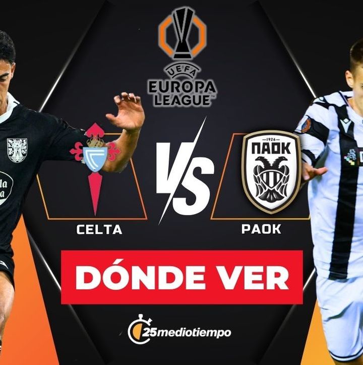 Consulta la previa de Celta de Vigo vs. PAOK FC para ver EN VIVO Jornada 2 de Europa League 2025. Diseño: Abigail Sequera
