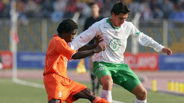 Héctor Moreno en el Mundial Sub-17 de Perú 2005 (Mexsport)