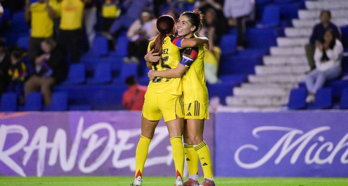 Kiana Palacios y Jana Gutiérrez, las goleadoras del América ante Orlando (Imago7)