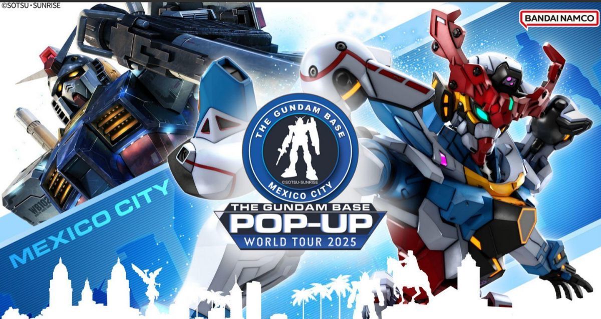 ¿Cuándo llegará la Gundam Base Up Store a México? | Foto: Bandai