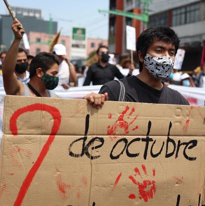 Megamarcha 2 de octubre 2025: Estas son las calles cerradas y ruta| Foto: REUTERS/Luis Cortes