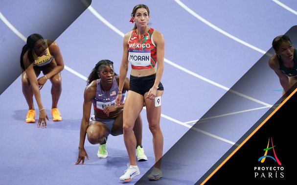Paola Moran disputó las Semifinales de los 400m de atletismo de París 2024 (Santiago Chaparro | MULTIMEDIOS)