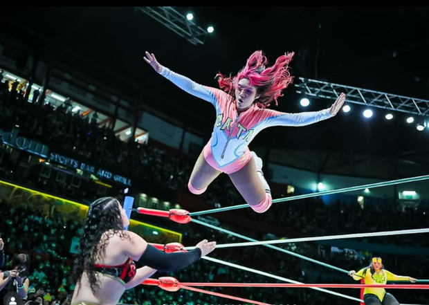 La lucha libre femenil es espectacular. (Foto: CMLL)