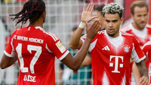 Luis Díaz fichó por el Bayern Múnich para la presente temporada (AFP)