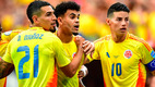 Luis Díaz y James Rodríguez encabezan a Colombia ante México. (Foto: Mexsport)