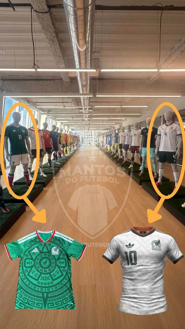 Uniformes México Mundial 2026