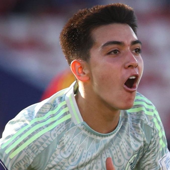 Gilberto Mora hizo doblete ante España en el Mundial Sub-20 (@miseleccionsubs)
