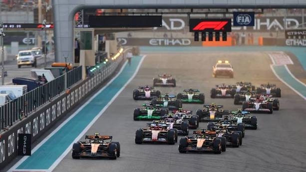 Pilotos de F1 en una carrera (Reuters)