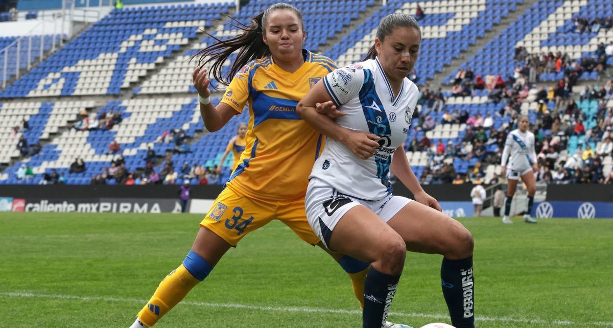 Puebla y Tigres Femenil se enfrentaron en la Jornada 2 del Clausura 2025 (Imago7)