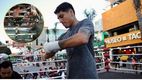 Ángel "Tashiro" Fierro fue descalificado tras patear a Abraham Cordero (Instagram)