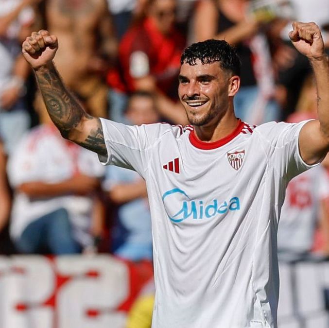 Isaac Romero marcó ante el Barcelona (EFE)