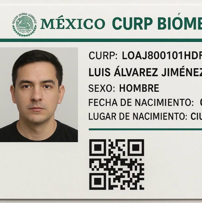 CURP Biométrica obligatoria en octubre 2025: así podrás obtenerla| Foto: ChatGPT
