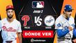 Philadelphia Phillies vs Los Angeles Dodgers: horario y canal Juego 2 Serie Divisional MLB 2025. (FOTO): Especial.