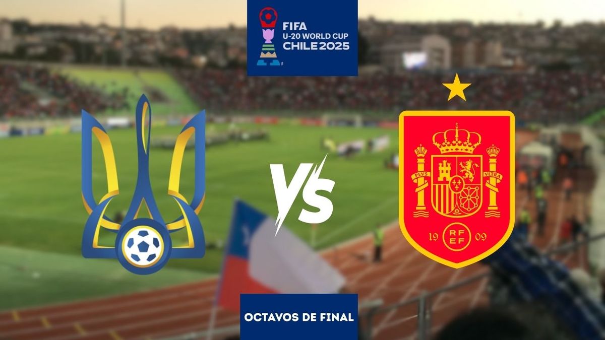 Ucrania vs España Sub-20: horario y canal de los Octavos de Final