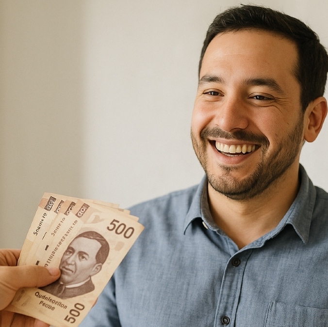 Esta es la cantidad de aguinaldo que te corresponde si ganas el salario mínimo en 2025. Foto: Sora IA