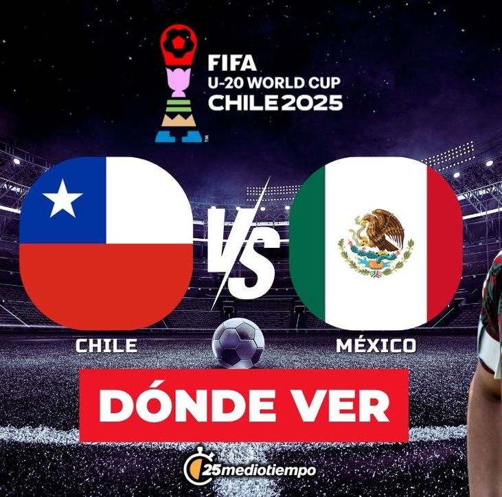 Consulta la previa de México vs. Chile para ver EN VIVO Octavos de Final Mundial Sub-20 HOY. Diseño: Abigail Sequera