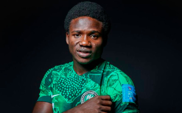 Daniel Bameyi tiene 17 años y está jugando el Mundial Sub-20 con Nigeria. FOTO: Federación Nigeriana de Fútbol