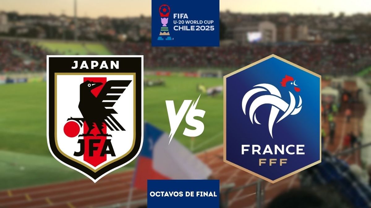 Japón vs Francia Sub-20: horario y canal de transmisión Octavos