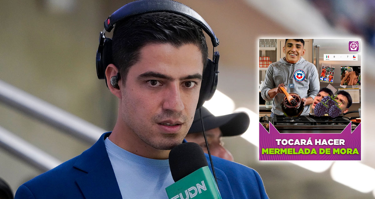 Andrés Vaca respondió a burlas en contra de México en Chile. (Foto: Imago7)
