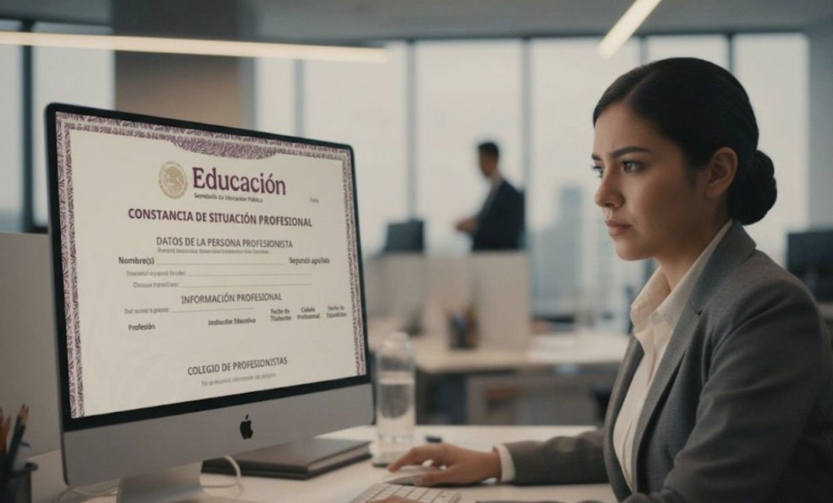 ¿Qué es la Constancia de Situación Profesional y cómo descargarla GRATIS en 2025? (FOTO): Especial.