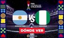 Consulta la previa de Argentina vs. Nigeria para ver EN VIVO Octavos de Final del Mundial Sub-20. Diseño: Abigail Sequera