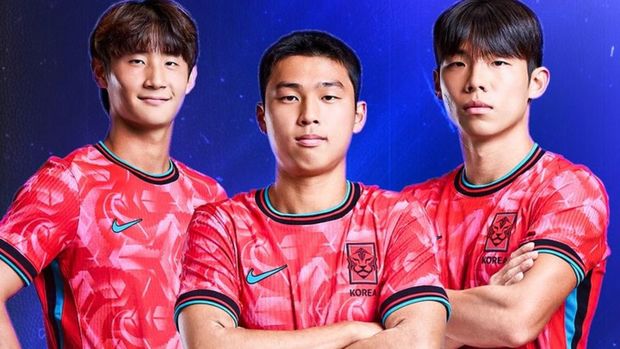 Selección de Corea del Sur Sub-20 (FOTO: @theKFA)