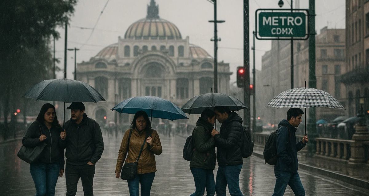 La verdadera causa de las lluvias que azotan a México, según CONAGUA