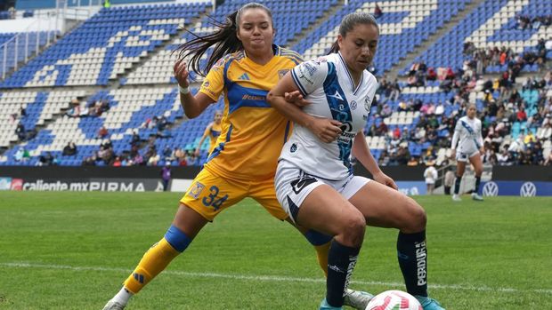 Puebla y Tigres Femenil se enfrentaron en la Jornada 2 del Clausura 2025 (Imago7)