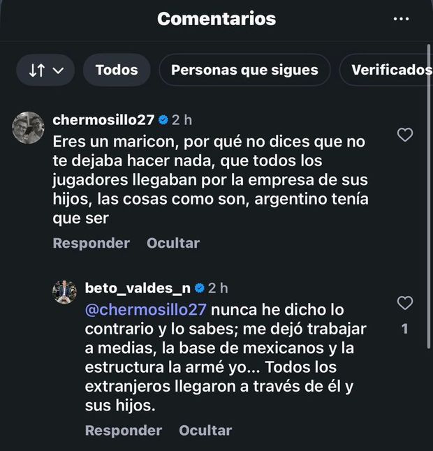 La publicación en X que fue eliminada poco después. (Foto: X)