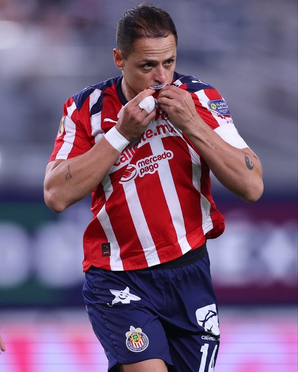 Chicharito hizo gol ante el América
