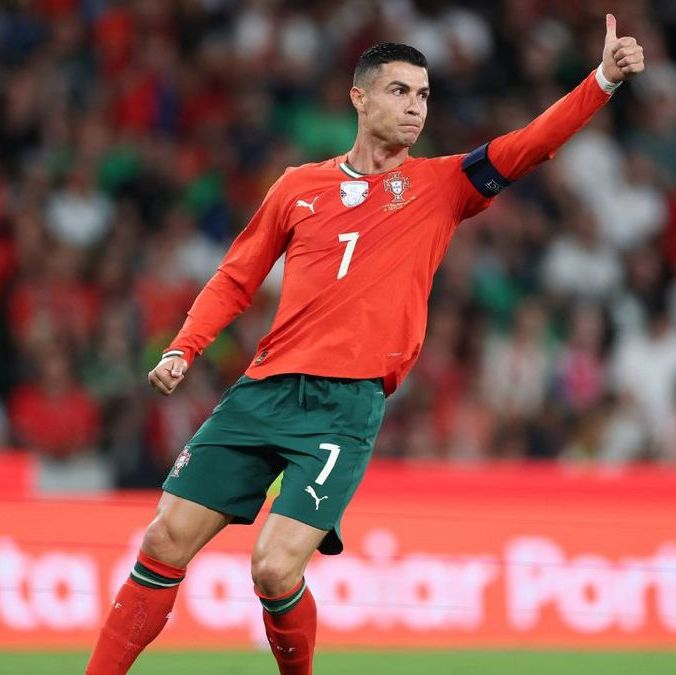 Cristiano Ronaldo erró su penal al 75' (AFP)