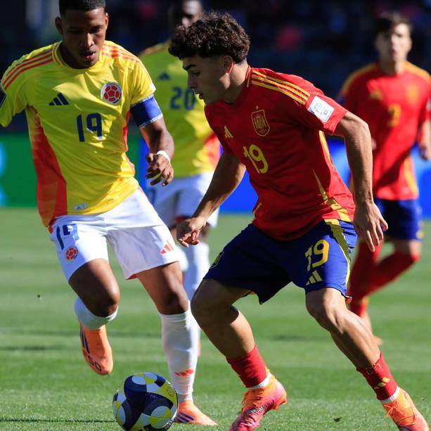 para top España vs Colombia Sub 20 2