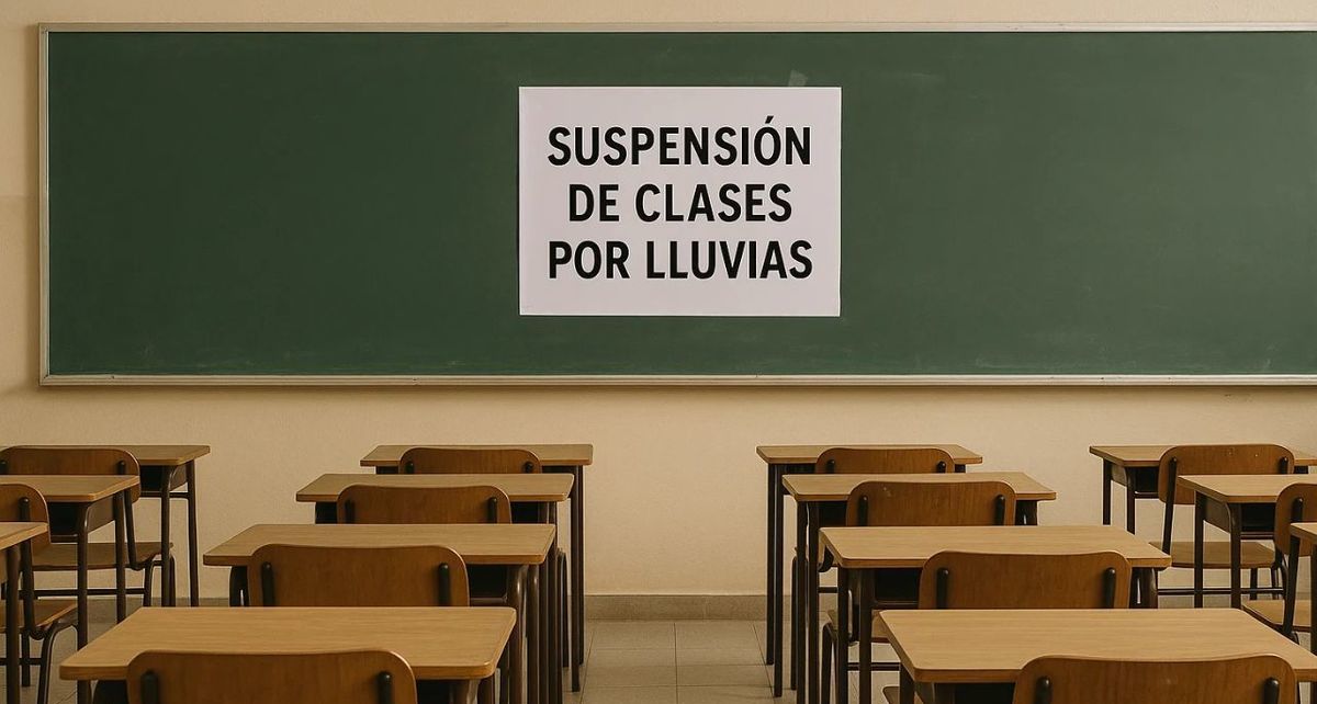 SEP anuncia suspensión de clases del 13 al 17 de octubre ante lluvias intensas| Foto: IA