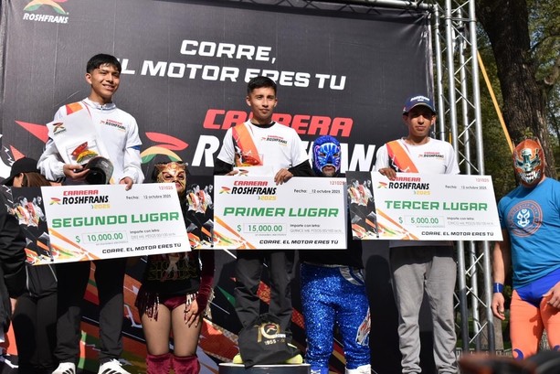 Los ganadores de la Carrera Roshfrans