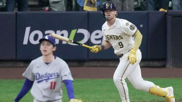 Milwaukee Brewers vendió muy cara la derrota a los Dodgers (Reuters)