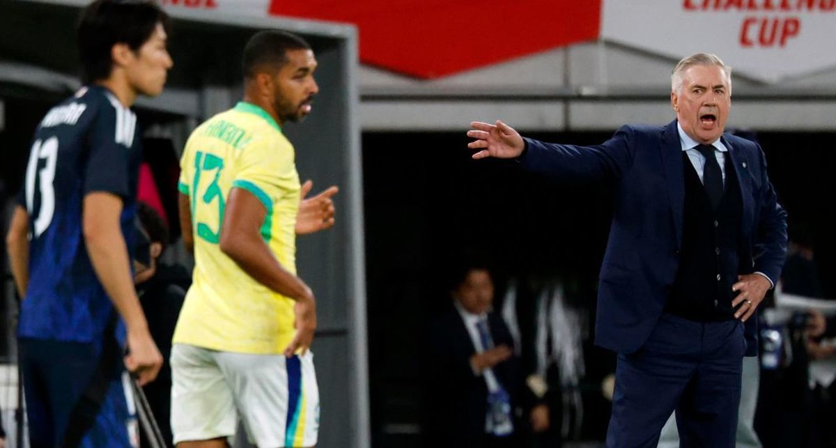 Ancelotti estaba molesto por las acciones, donde le remontaron tras ir ganando 2-0. (Foto: EFE)