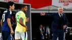 Ancelotti estaba molesto por las acciones, donde le remontaron tras ir ganando 2-0. (Foto: EFE)