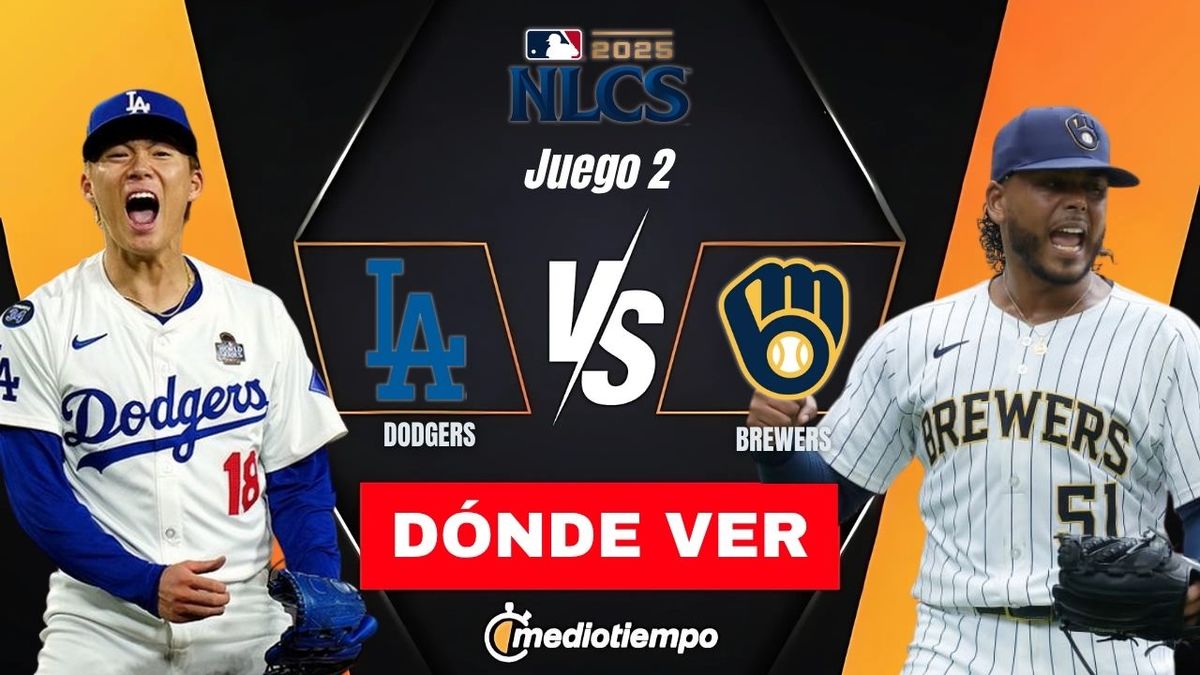 Los Angeles Dodgers vs Milwaukee Brewers: horario y canal Juego 2 Serie de Campeonato MLB 2025. (FOTO): Especial.