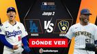 Los Angeles Dodgers vs Milwaukee Brewers: horario y canal Juego 2 Serie de Campeonato MLB 2025. (FOTO): Especial.
