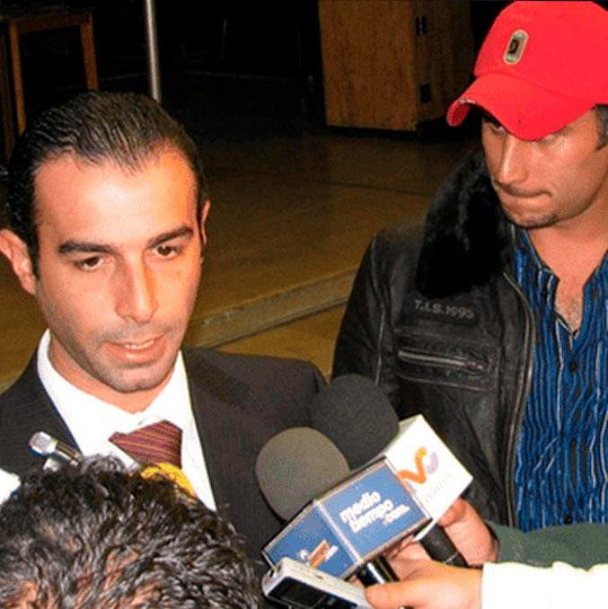 David Cohen en su defensa a Salvador Carmona. (Foto: Archivo Mediotiempo)