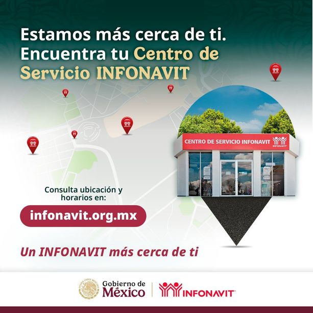 Infonavit ofrece una atención personalizada en sus centros especializados. Foto: @Infonavit.