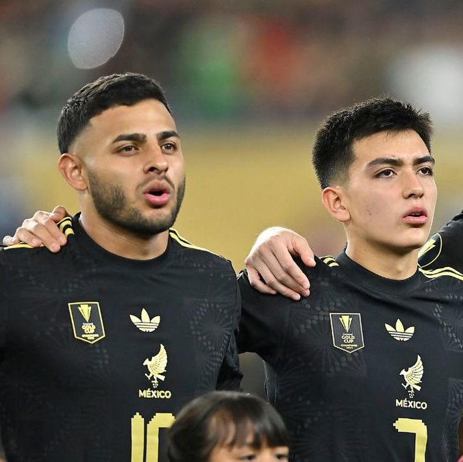 Alexis Vega, Gilberto Mora y Marcel Ruiz en la Copa Oro 2025 (Imago7)