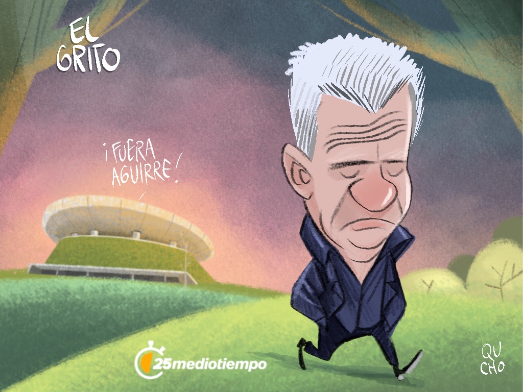 El grito: '¡Fuera Aguirre!'
