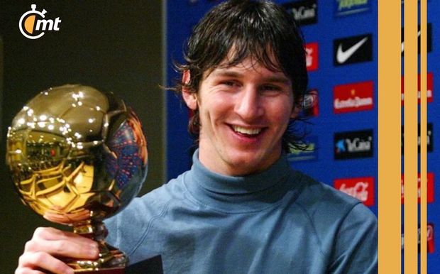 Lionel Messi ganó el Golden Boy en 2005 (X:@ManuSierra_).