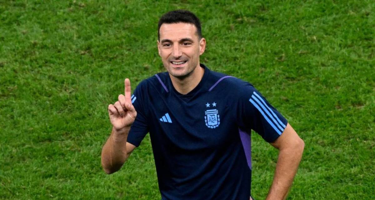 Lionel Scaloni se refirió al Tri (AFP)