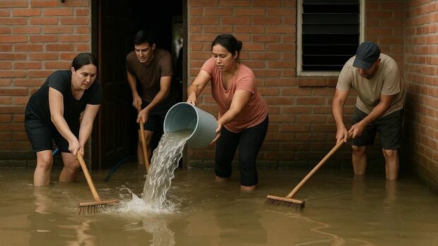 Frente Frío No. 6 y los remanentes del ciclón Raymond dejarán lluvias | Foto: IA