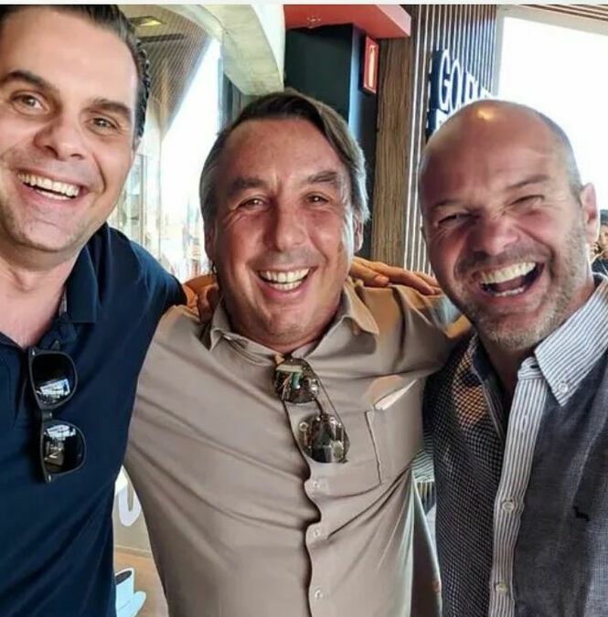 Martinoli y Luis García son la sensación de las transmisiones en México. (foto: @garciaposti)